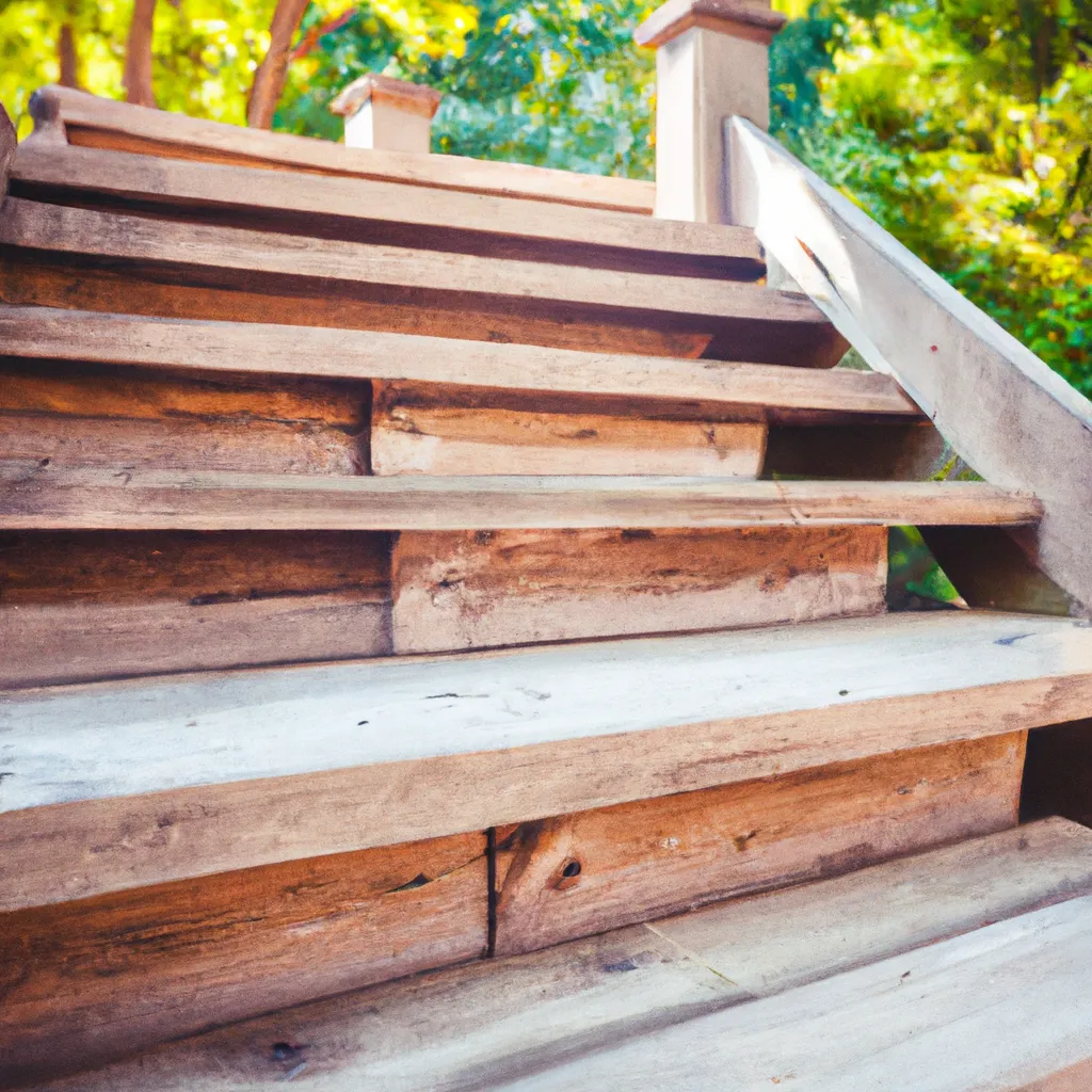 Jak zrobić schody drewaniane zewnętrzne?